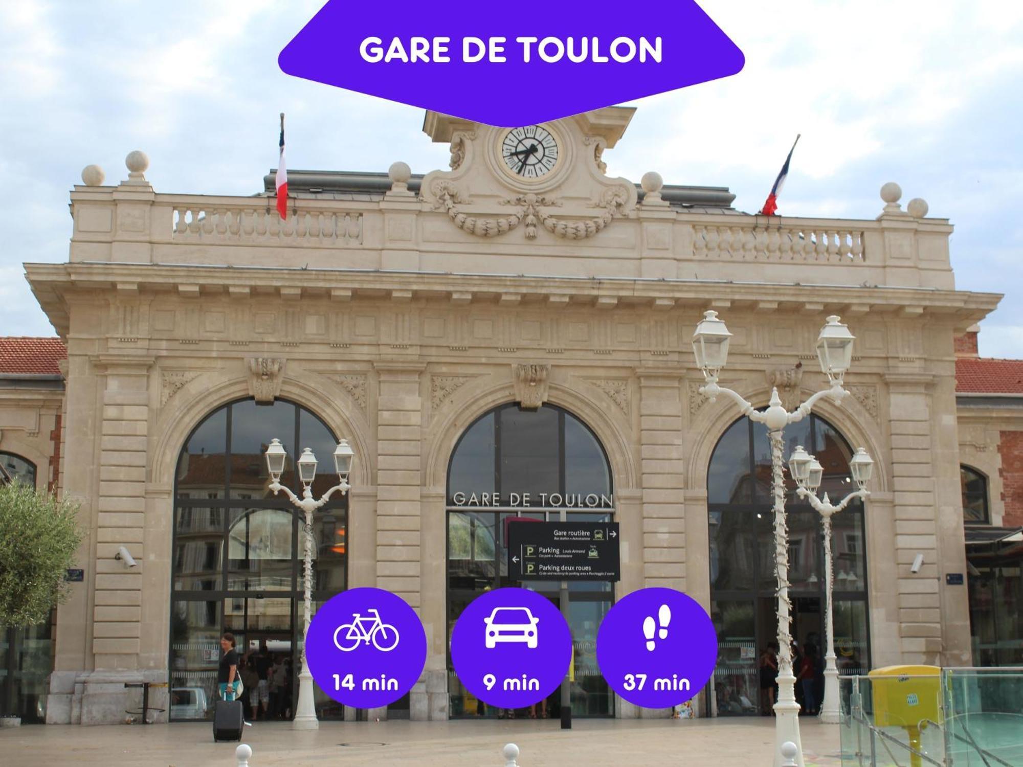 Bao Location - Ideal Pro & Groupe - Calme - Lumineux - Wifi - Terrasse - Jardin - Plage A 2Km - Proche Centre Ville, Gare, Commerces - Parking Prive Tulon Zewnętrze zdjęcie